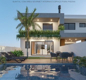 house em Jardim dos Eucaliptos, Campeche - Florianópolis - SC