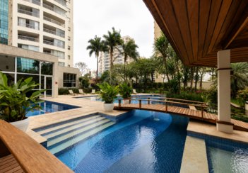 apartment em Rua Sansão Alves dos Santos, Cidade Monções - São Paulo - SP
