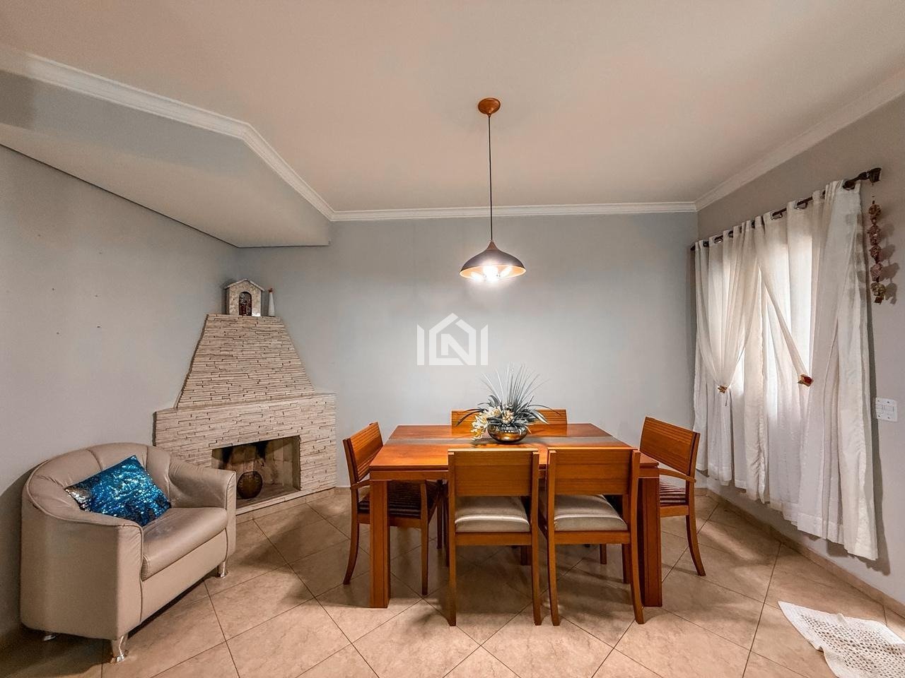 casa a venda no condominio the way - sala de  jantar