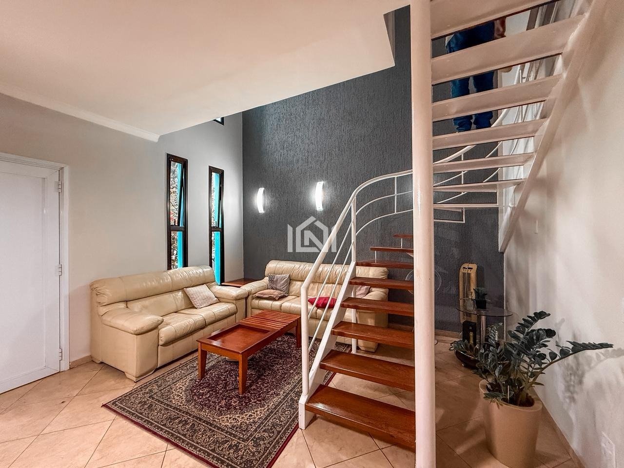 casa a venda no condominio the way - sala de estar