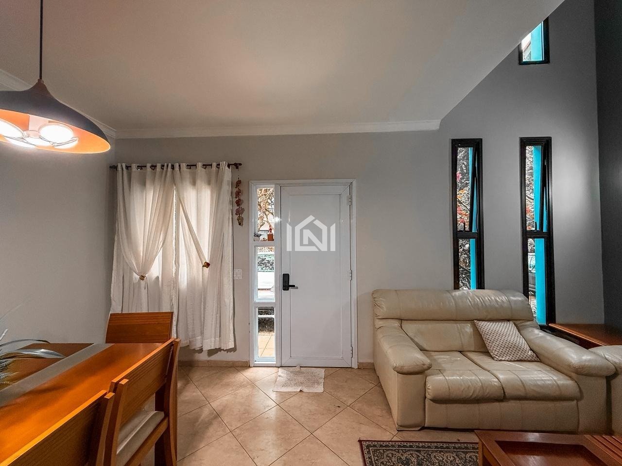 casa a venda no condominio the way - sala de estar e jantar