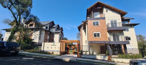 apartment em Rua Ermelinda Barbacovi, Bavária - Gramado - RS