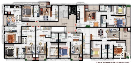 apartment em Rodolfo Behr, Camobi - Santa Maria - RS