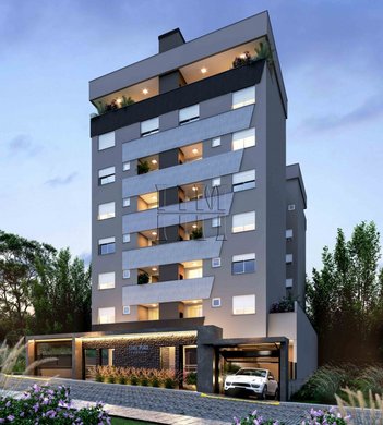 apartment em Rua Tarquinio Zambelli, Nossa Senhora de Lourdes - Caxias do Sul - RS