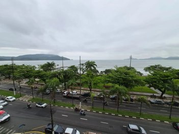 apartment em Avenida Bartholomeu de Gusmão, Ponta da Praia - Santos - SP