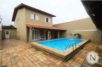 house em Avenida Sorocabana, Cibratel II - Itanhaém - SP