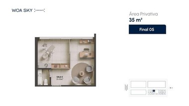 office em Elizeu Di Bernardi, Campinas - São José - SC