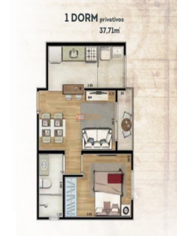 apartment em Praça Carlos Abondante, Santa Terezinha - Santo André - SP
