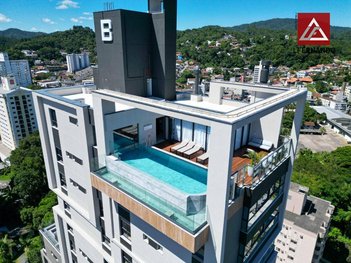 apartment em Rua Victor Konder, Victor Konder - Blumenau - SC