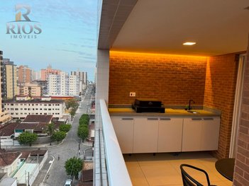 apartment em Rua Nicarágua, Guilhermina - Praia Grande - SP
