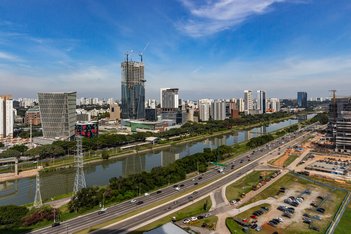 apartment em Avenida Marginal do Rio Pinheiros, Cidade Jardim - São Paulo - SP