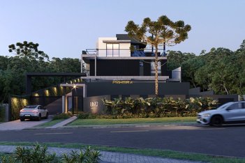 house em Avenida Cândido Hartmann, Santo Inácio - Curitiba - PR