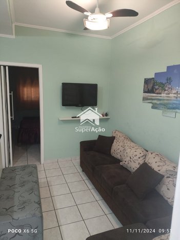 apartment em Rua México, Guilhermina - Praia Grande - SP