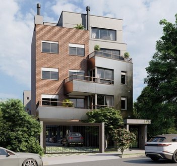 apartment em Rua Silveiro, Menino Deus - Porto Alegre - RS
