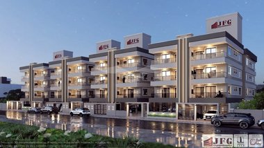 apartment em Rua João Regis, Praça - Tijucas - SC