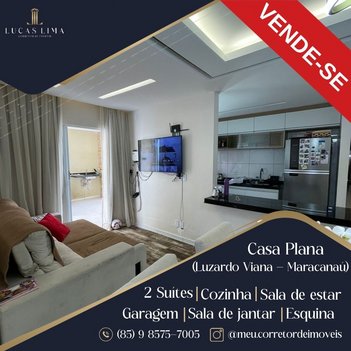 house em Avenida Meton Mota Araújo, Luzardo Viana - Maracanaú - CE