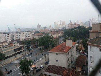 apartment em Avenida Affonso Penna, Aparecida - Santos - SP