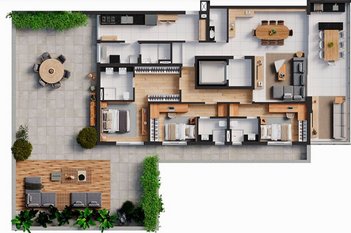 apartment em Rua Doutor Rafael Correia, Água Branca - São Paulo - SP