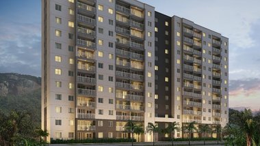 apartment em Avenida Salvador Allende, Jacarepaguá - Rio de Janeiro - RJ