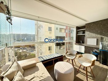 apartment em Rua Brasilpinho, Kobrasol - São José - SC