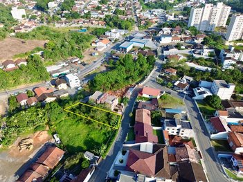 land_lot em Rua José Puff, Fortaleza - Blumenau - SC