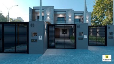 house em Rua Roberto Ponick, Bom Retiro - Joinville - SC