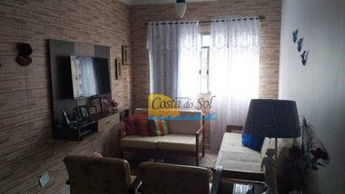 apartment em Rua México, Guilhermina - Praia Grande - SP
