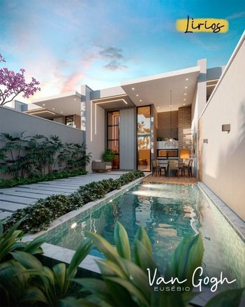 house em Rua Antônia Sá e Silva, Tamatanduba - Eusébio - CE