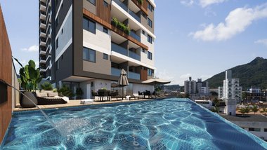apartment em Rua Figueira, Tabuleiro - Camboriú - SC