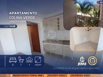 apartment em Rua Sarah Vettorazzo, Colina Verde - Jaboticabal - SP
