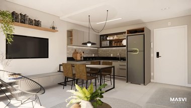 apartment em Marinheiro Max Schramm, Jardim Atlântico - Florianópolis - SC