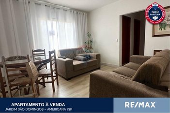 apartment em Rua Suíça, Vila Santa Maria - Americana - SP