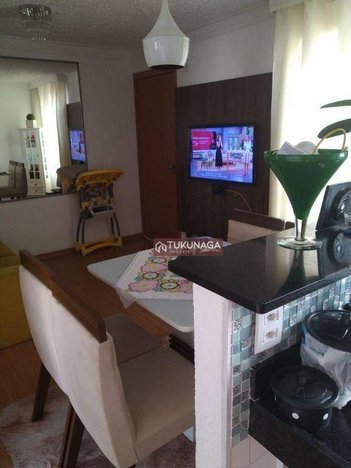 apartment em Avenida River, Água Chata - Guarulhos - SP