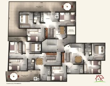 apartment em Rua Coronel Murta, Parque Xangri-Lá - Contagem - MG