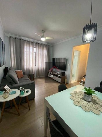 apartment em Rua Liberdade, Aparecida - Santos - SP