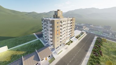 apartment em Rua Zigomar Georgina de Souza Silva, Areias - São José - SC