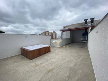apartment em Rua Nossa Senhora de Fátima, Paraíso - Santo André - SP