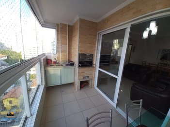 apartment em Rua Gonçalo Monteiro, Centro - São Vicente - SP