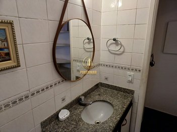 apartment em Avenida Manoel da Nóbrega, Itararé - São Vicente - SP