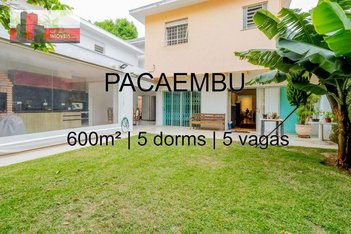 house em Rua Doutor Manoel Maria Tourinho, Pacaembu - São Paulo - SP
