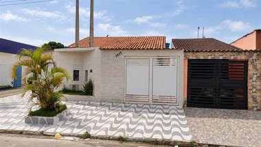 house em Avenida Santana, Jussara - Mongaguá - SP