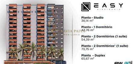 apartment em Rua Olímpia Meirelles Palma, Ribeirânia - Ribeirão Preto - SP