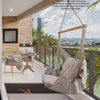 apartment em Rua Santo Antonio, São Francisco de Assis - Camboriú - SC
