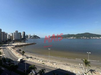 apartment em Avenida Presidente Wilson, Itararé - São Vicente - SP