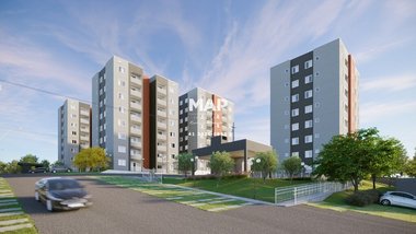apartment em Rua Rio Jacaré, Núcleo Habitacional Papa João Paulo I - Apucarana - PR