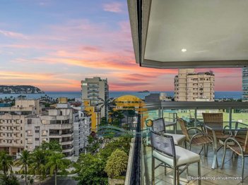 apartment em Rua Uruguai, Enseada - Guarujá - SP
