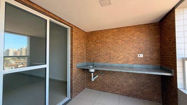 apartment em Avenida Presidente Kennedy, Caiçara - Praia Grande - SP