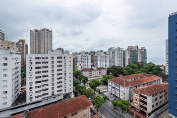apartment em Avenida Doutor Epitácio Pessoa, Boqueirão - Santos - SP