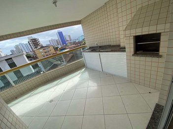 apartment em Rua Bartolomeu Dias, Aviação - Praia Grande - SP