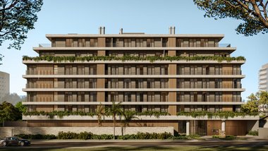 apartment em Rua João Américo de Oliveira, Cabral - Curitiba - PR
